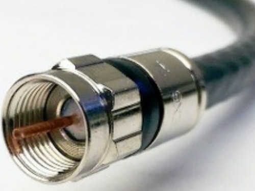 Cable Coaxil Rg-6  X 7 M Con Conectores Compresión. Hd Tv 0