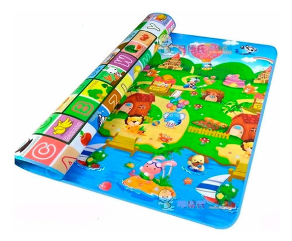 Alfombra Colchoneta Infantil Anti Golpe Bebe 180x150cm 1