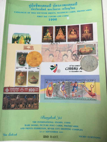 Catálogo De Thailandia De Hojitas Blocs, Maximun Card, Etc 0