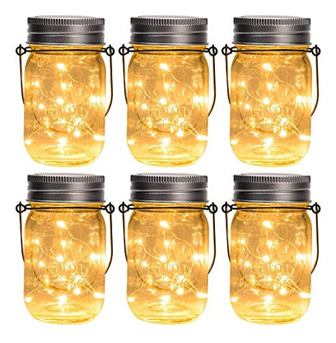 Luces Colgantes De Tarros De Albañil Solares De Gigalumi, Pa 0
