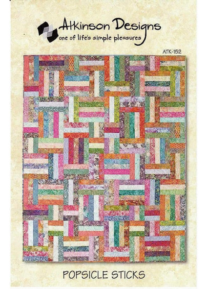 ~? Atkinson Popsicle Stick Jelly Roll Quilt Patrón 0
