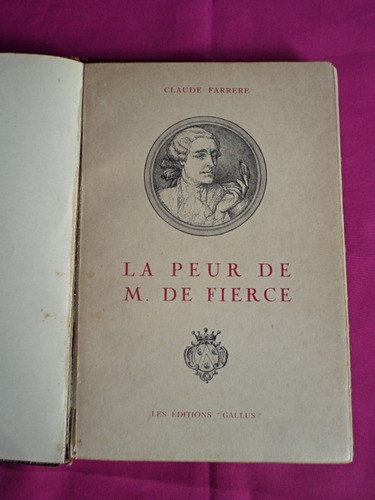 Grabados De Walhain Claude Farrere La Peur De M. De Fierce 1