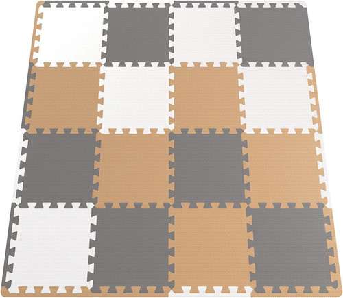 Alfombrilla De Juego Suave Para Bebés, 32 Piezas Interconect 0