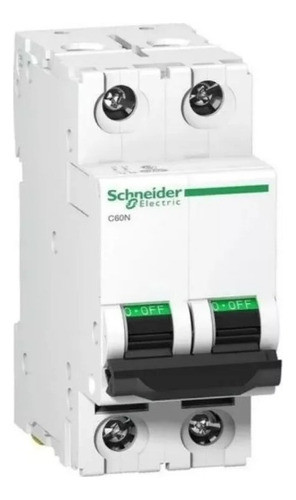 Llave Térmica Bipolar Schneider C60n 2x25 Amp. 0