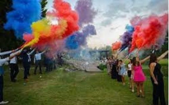 Humo De Colores 1 Minuto X 4 Unidades 1
