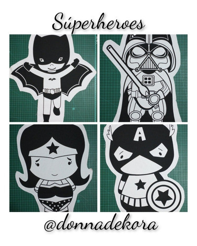 Almohadón Infantil Súperheroes 1