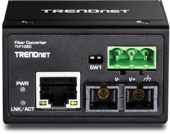 Trendnet Hardened Industrial 100base Fx Multi Mode Sc 1
