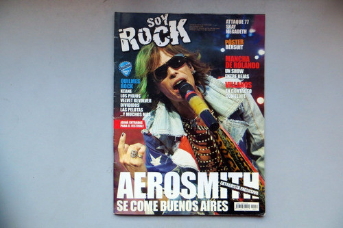 Aerosmith Revista Soy Rock N° 35 Abr 2007 0