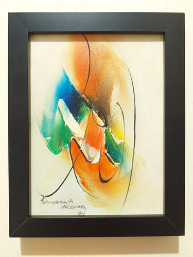Quadro Tadashi Ikoma Abstrato 0