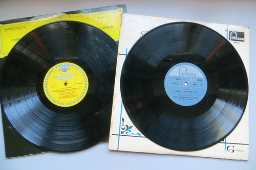 Brahms X 2 Sinfonía N° 1 + Concierto P/piano Y Orq Vinilo Lp 1