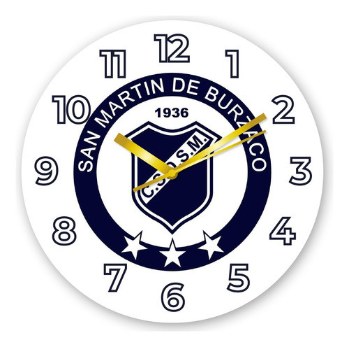 Reloj De Pared De San Martin De Burzaco 30cm 0