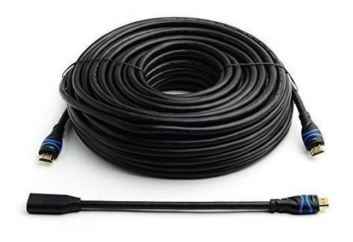 Bluerigger Inwall Cable Hdmi De Alta Velocidad Con Repetidor 0