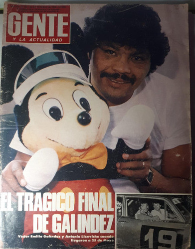 Gente 1980 Emilio Galindez Woody Allen Carlos Arean Turf 0