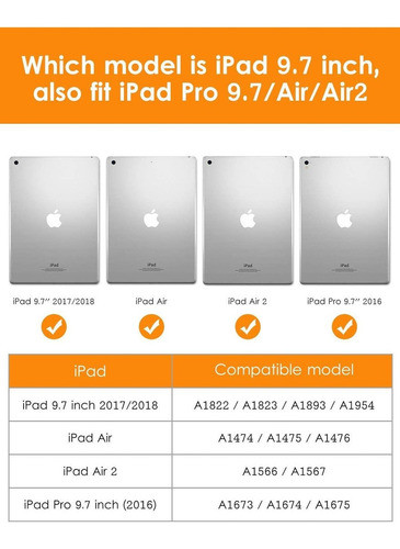 Estuche Para iPad De 9.7 Pulgadas (2018/2017 1
