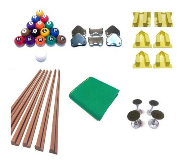 Kit De Reparo P/ Mesa De Sinuca Bilhar Campineira. 0
