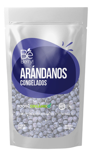 Arándanos Orgánicos Congelados Doypack 500gr X 10 Unidades 0