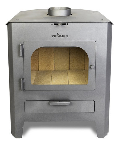 Estufa Esquinera A Leña Tromen P 13000 Potencia 13000 Kcal/h 0