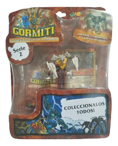 Muñeco Gormiti X 2 Personajes. Estalactita El Impredecible 0