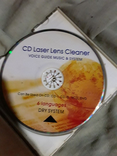 Disco Limpieza De Equipos De Cds Y Mp3 Usado Funcionando 1