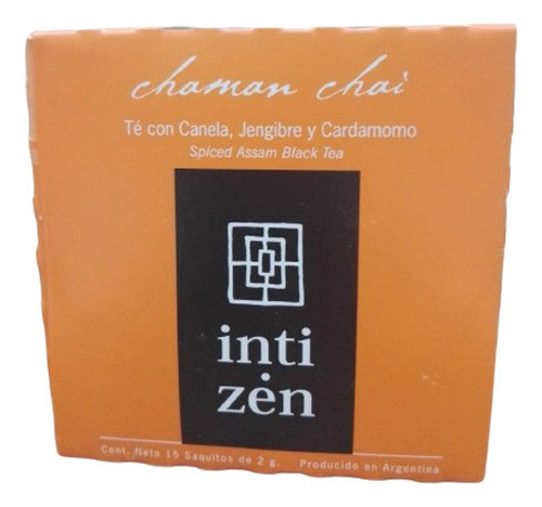 Té Chaman Chai Inti Zén (15 Saq De 2 G ) 0