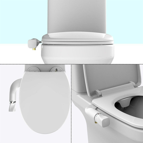Bidet Moderno Adaptable A Inodoro Aquagenius Modelo Amazonas 1