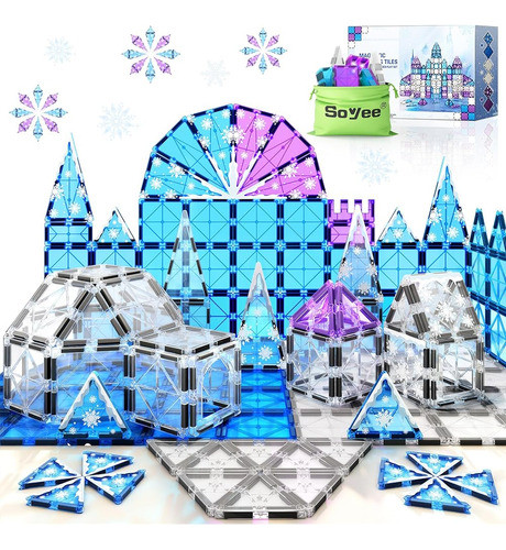 Azulejos Magnéticos Impresiones Invernales Juguetes De Nieve 0