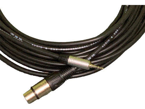 Cable Audio Canon Xlr Hembra A Miniplug Stereo 6 Mts Pro 1