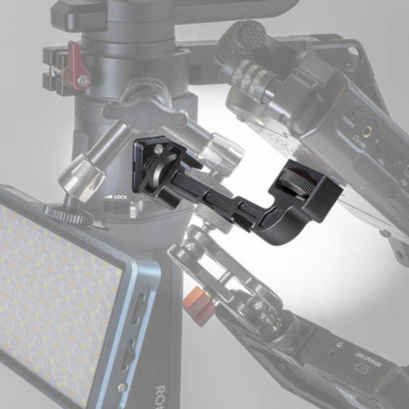 Microfone De Suporte Dji Led Zhiyun. Com Polegada Giratória 1