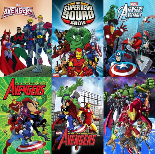 Avengers Series Animadas De Los Vengadores Marvel 0