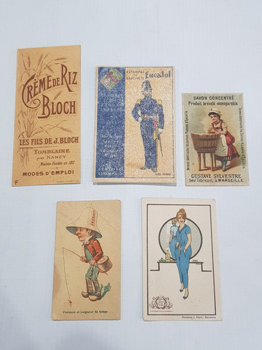 Antiguas Tarjetas Publicitarias Perfumería 1900/20 Mag 58836 0