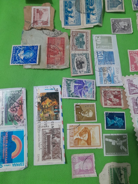 Lote 93 Sellos Del Mundo....para Coleccion 1
