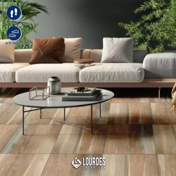 Ceramica Lourdes Eucalipto Marron 56x56 1ra Cal. 1 Ceramica Lourdes Eucalipto Marron 56x56 1ra Cal. 1