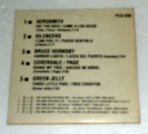 Aerosmith Eat The Rich Coverdale Page Bmg Promo 028 Kktus 0