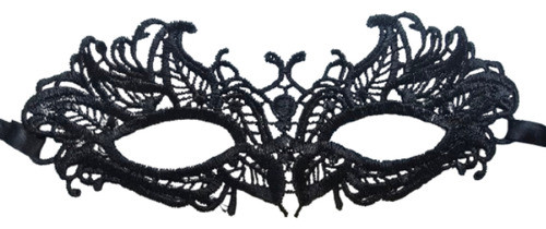 Antifaz De Encaje Negro 0