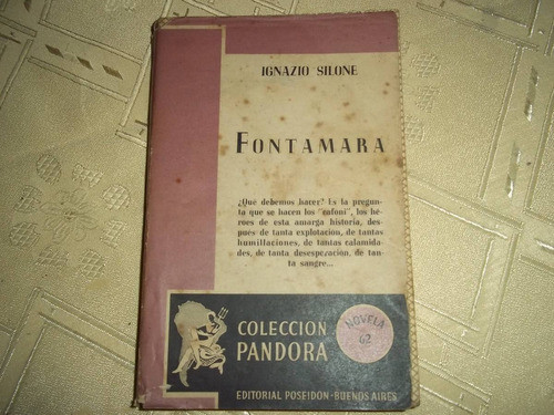 Fontamara - Coleccion Pandora - N° 62 - Ignazio Silone 0