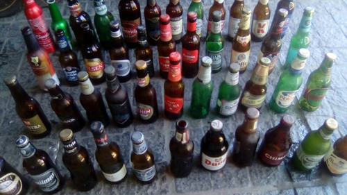 Colección De Botellas De Cervera Decoración Colección Vintag 1