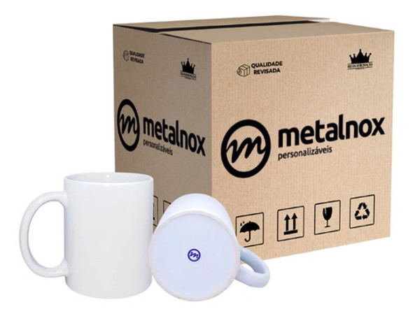 Caixa Com 36 Canecas Classe Aaa Metalnox 0
