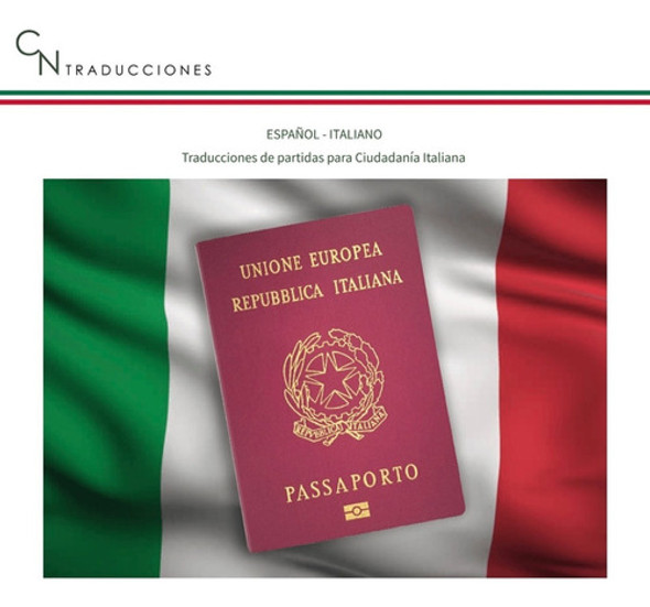 Consultas Traducciones Ciudadanía Italiana. Ver Descripción 1