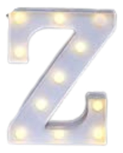 Letra Decorativa Con Luz Led - Z 0