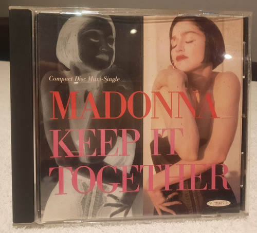 Cd Maxi Single Importado Madonna Keep It Together 0