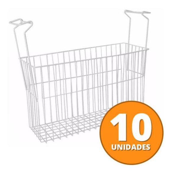 Cesto Organizador Nextgen Freezer Metalfrio Kit 10 Unidades 1