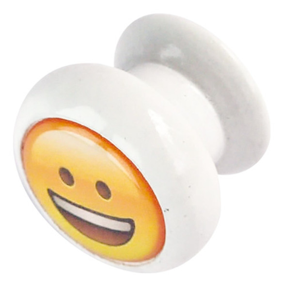 Tirador De Madera Emoji Puerta Cajón Diseño Infantil X 10 U 0