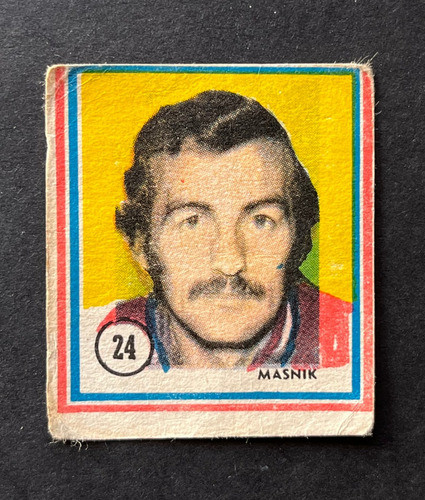 Figurita De Juan Masnik - Cnf - Álbum Goles Y Golazos - 1972 0