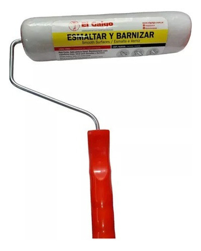 El Galgo Rodillo Para Esmaltar Y Barnizar Nro 10 -10 Cm 0