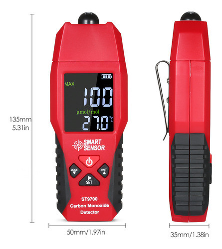 Medidor Co Portátil St9700 Smart Sensor 1
