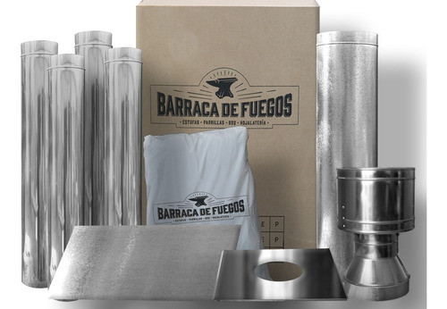 Kit Materiales 150 Mm 1 Pta Acero Inoxidable Bdf 0