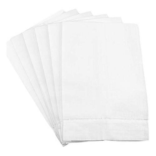 Paquete De 6  Cleverdelights Blanco Toallas De Toallas De Ma 0