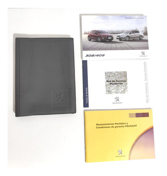 Manuales Peugeot 308 408 Manual Guia 2016 Propietario Libro 0