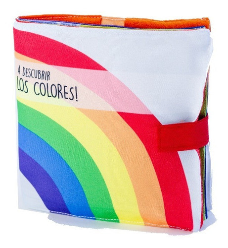 Libro Sensorial De Tela Didactico Aprender Colores Infantil 0