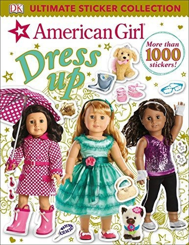 Book : Ultimate Sticker Collection American Girl Dress-up - 0